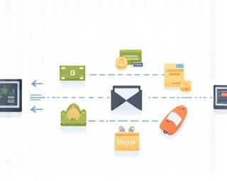 Illustration of payment and delivery options.